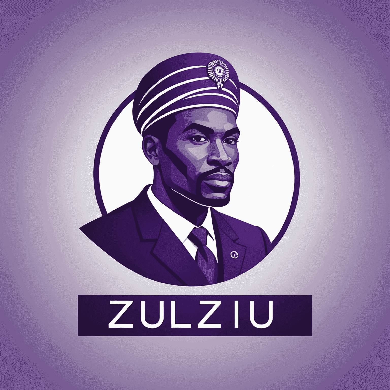 zulu.consulting company logo in shades of purple