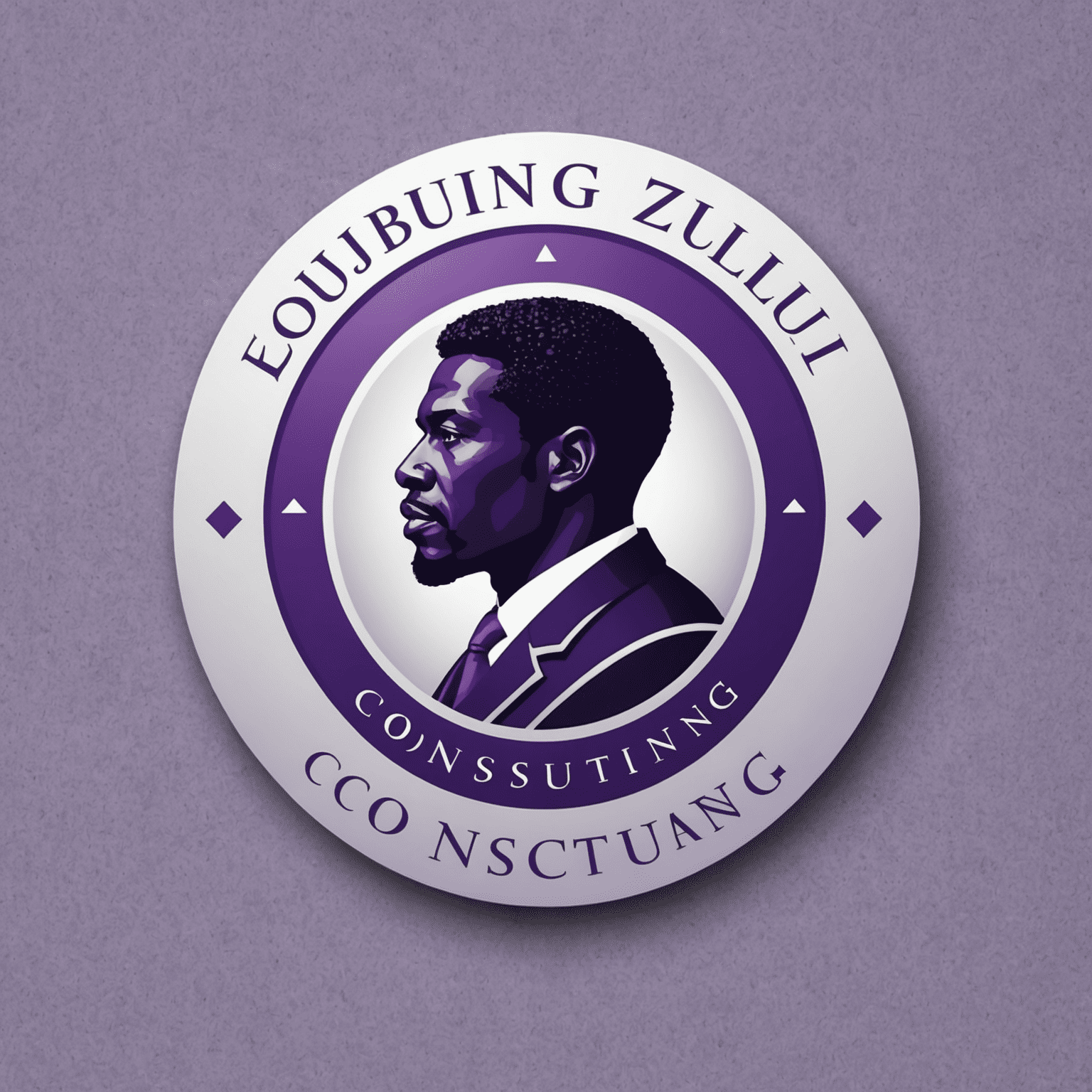 zulu.consulting company logo in shades of purple